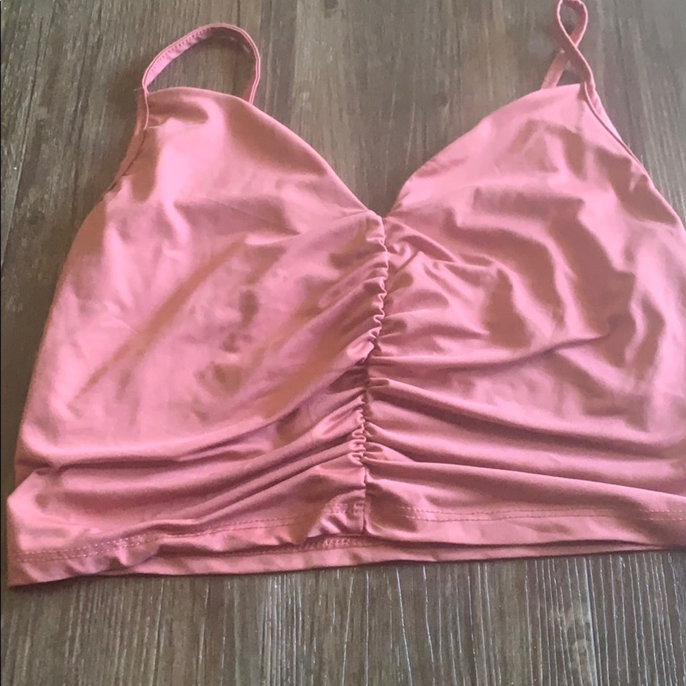 Pink Crop Top